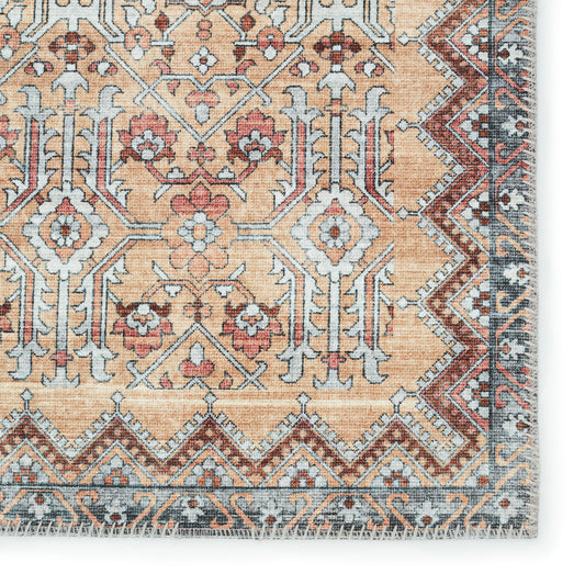 Jaipur Living Nikki Chu by Dalia Trellis Tan/ Light Gray Area Rug FFE258-532