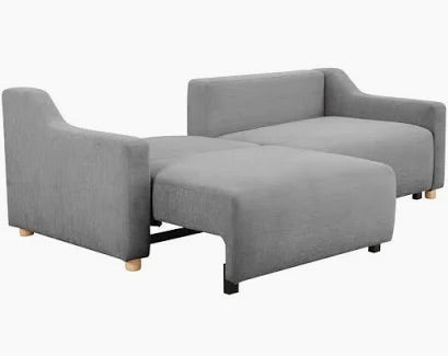 Serta Gabi 90.2" Upholstered Queen Size Convertible Sleeper Sofa FFE-753