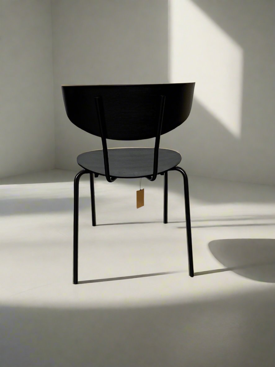 Ferm Living Herman Wood Chair - Black / Black FFE258-177