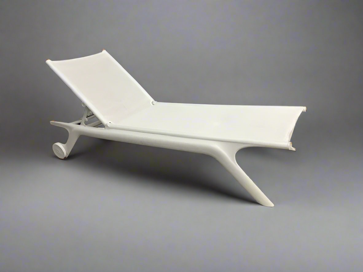 Vondom Ecru Africa Sun Lounger Outdoor Chaise (Set of 4) FFE258-175