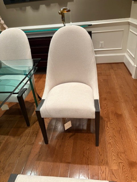 Set of 6 Caracole Classic Natural Beige Dining Side Chairs KP-1