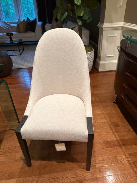 Set of 6 Caracole Classic Natural Beige Dining Side Chairs KP-1