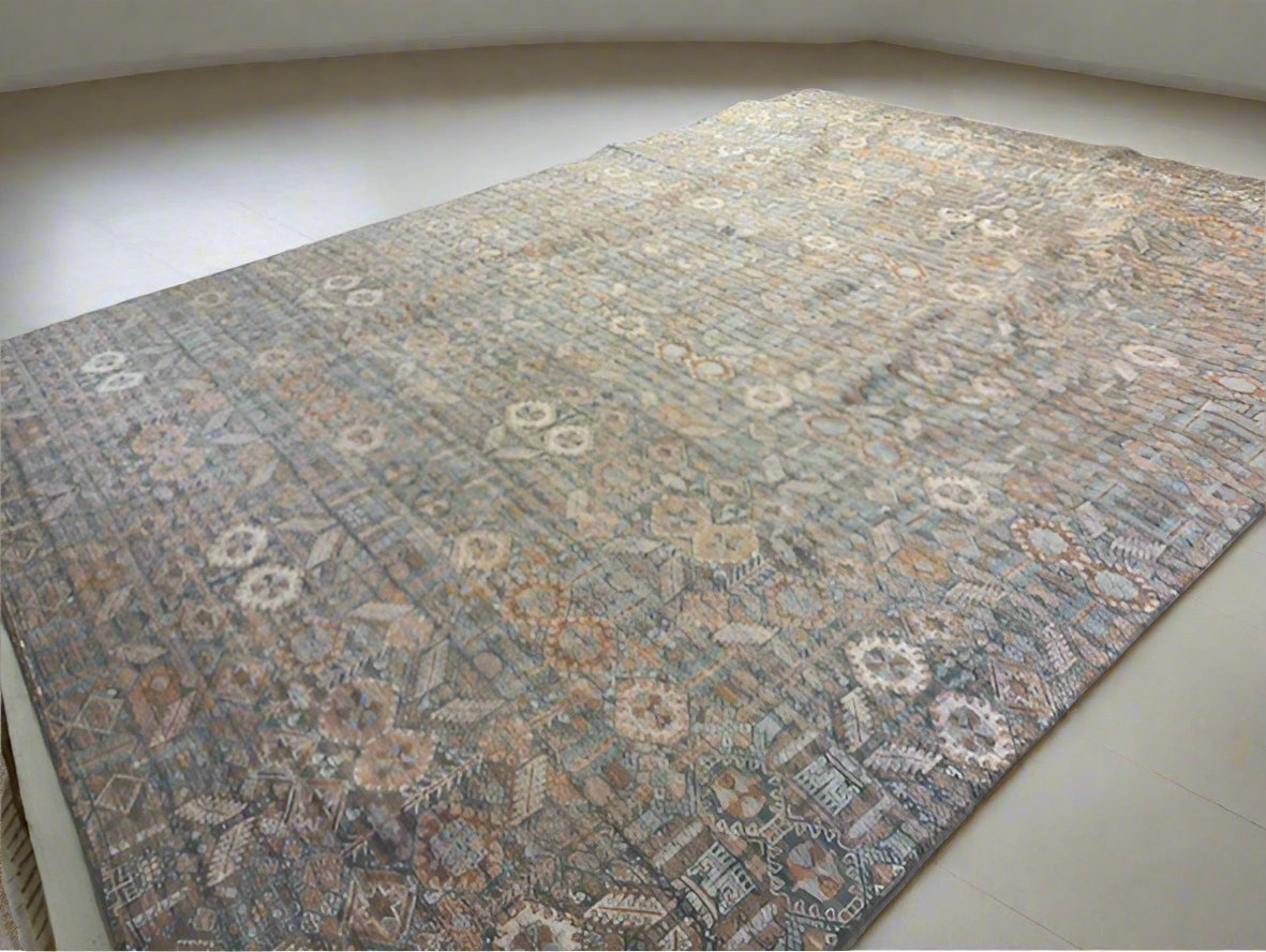 Addison Chenille Chocolate 10 x 14 Machine Washable Area Rug FFE258-487