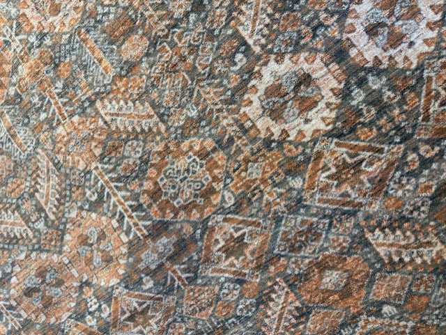 Addison Chenille Chocolate 10 x 14 Machine Washable Area Rug FFE258-487
