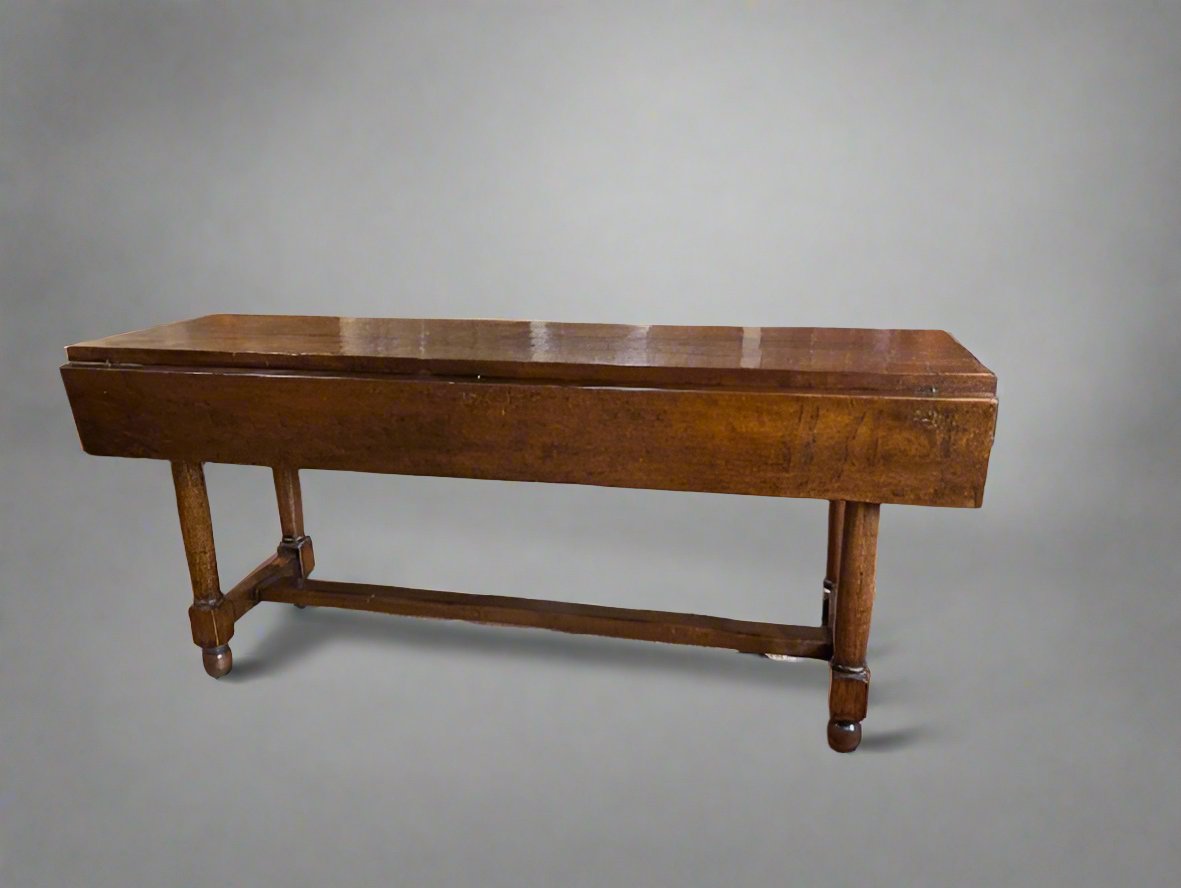 Georgian Style 19th c Wake Drop Leaf Dining Table Console Table Desk SH265-1