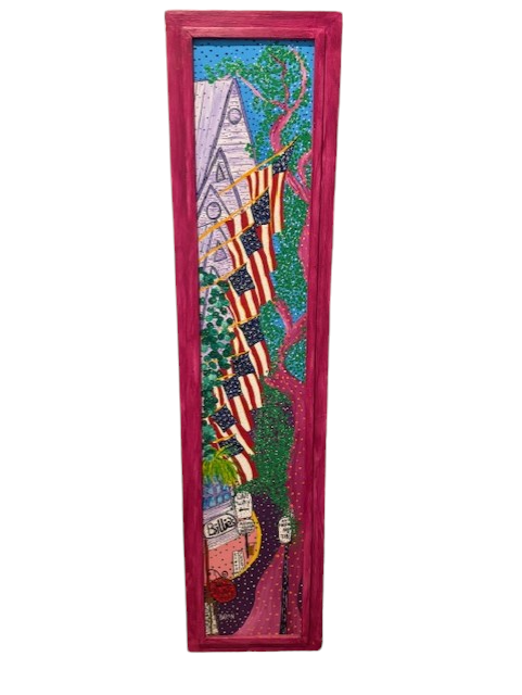 Key West Flag Jack Baron Original Art SH265-18