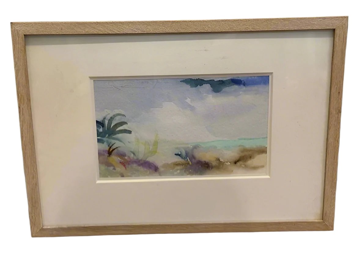 Watercolor Art Antoine Chapon St. Maarten SH265-4