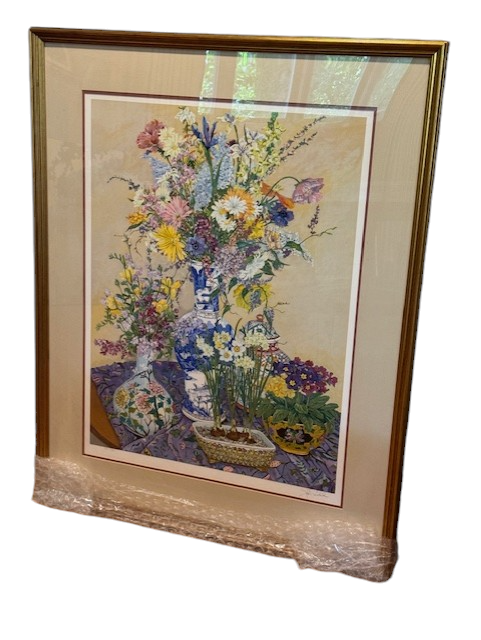 John Powell "Thoughts of Spring" Original Serigraph AP Signed Numbered Art SH265-17