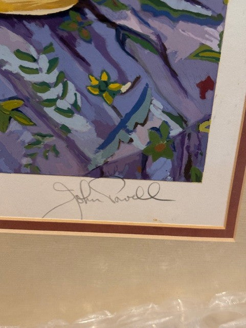 John Powell "Thoughts of Spring" Original Serigraph AP Signed Numbered Art SH265-17