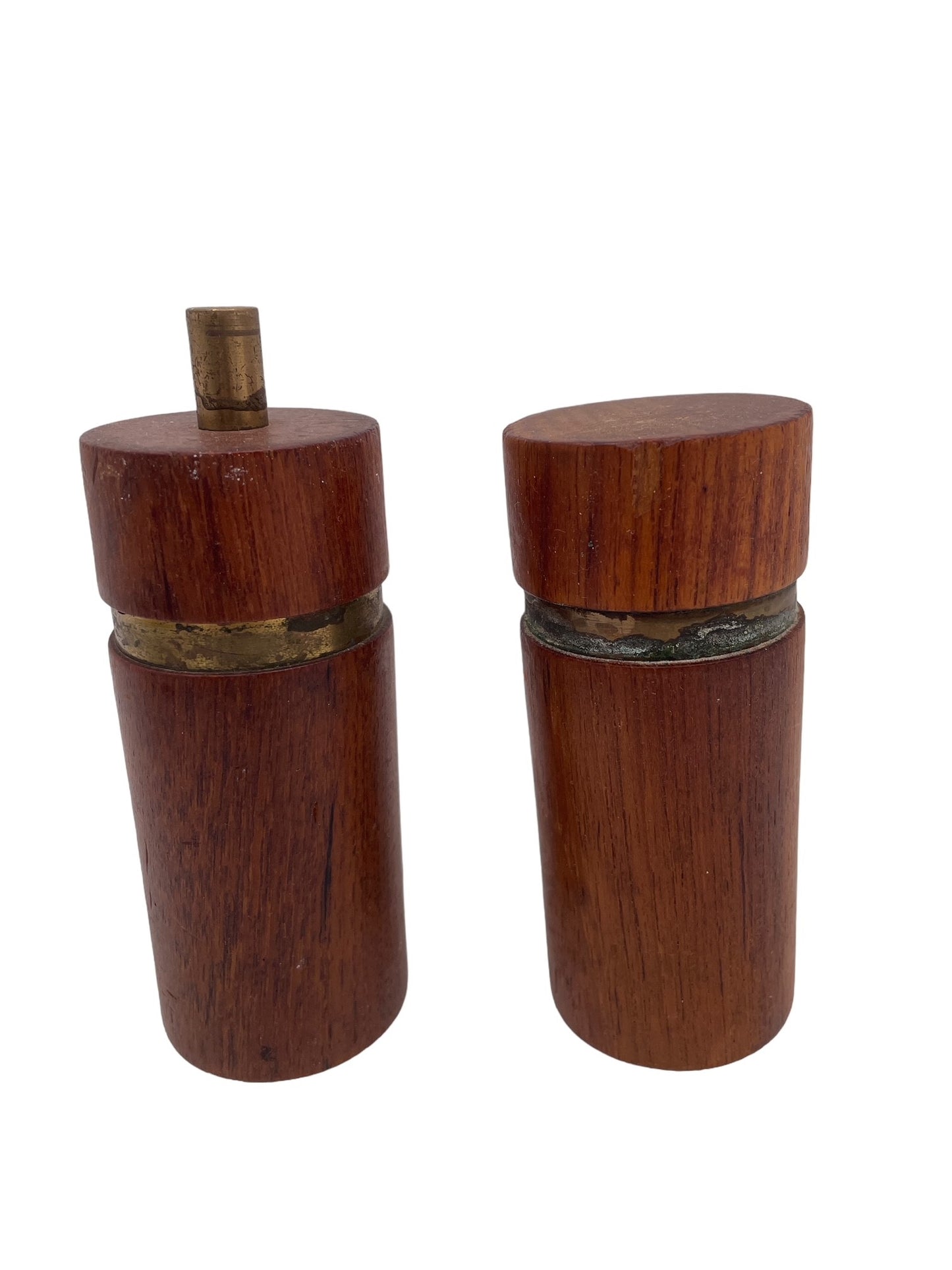 Mid Century Sven Petersen Saap Danish 5" Salt & Pepper Shakers SK92-33