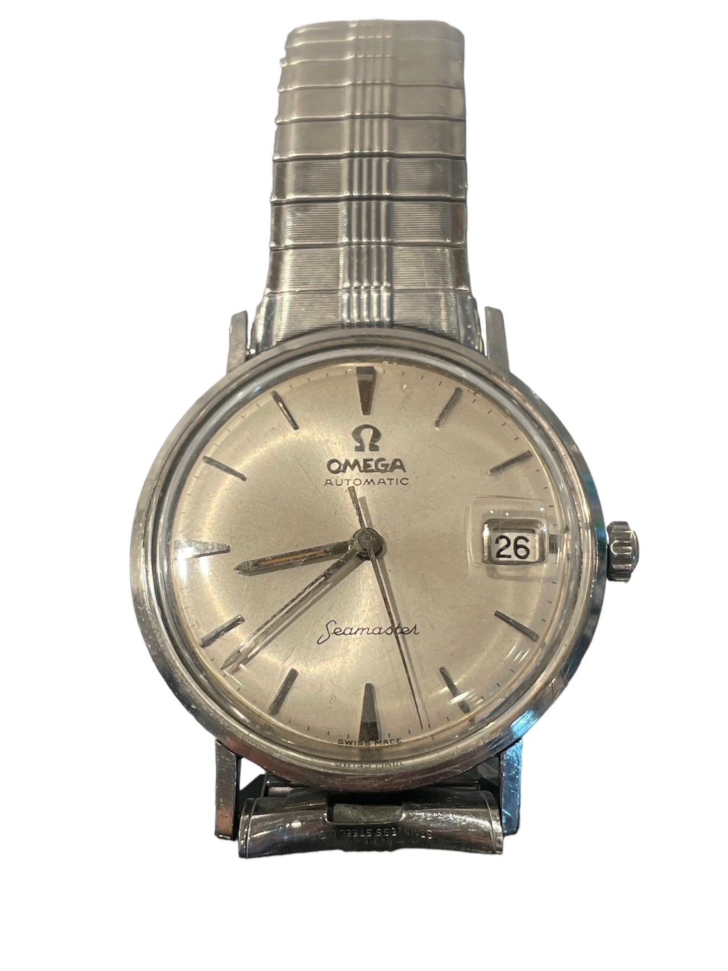 Omega Seamaster Automatic Stainless Watch 14770-2SC cal.562 1961 HH191-1