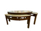 Round Mid Century Nesting Coffee Table EK221-228