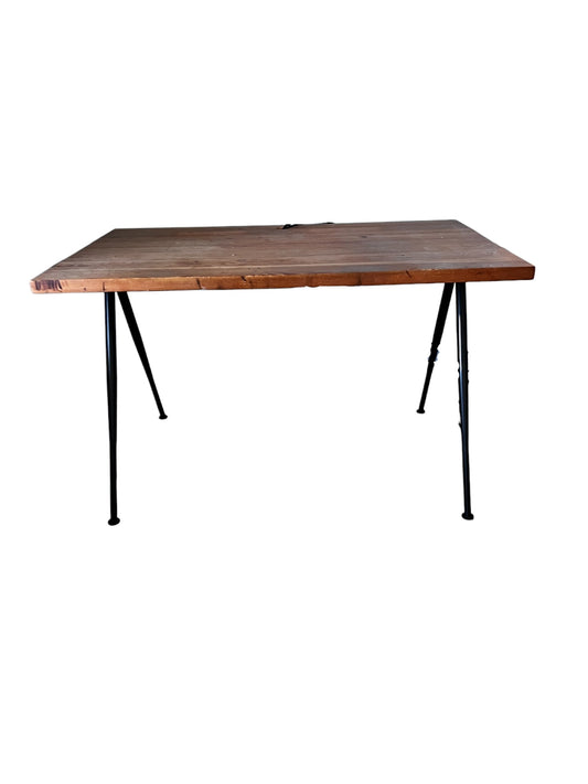Wood Top Ames Exus Metal Legs Desk JB240-13