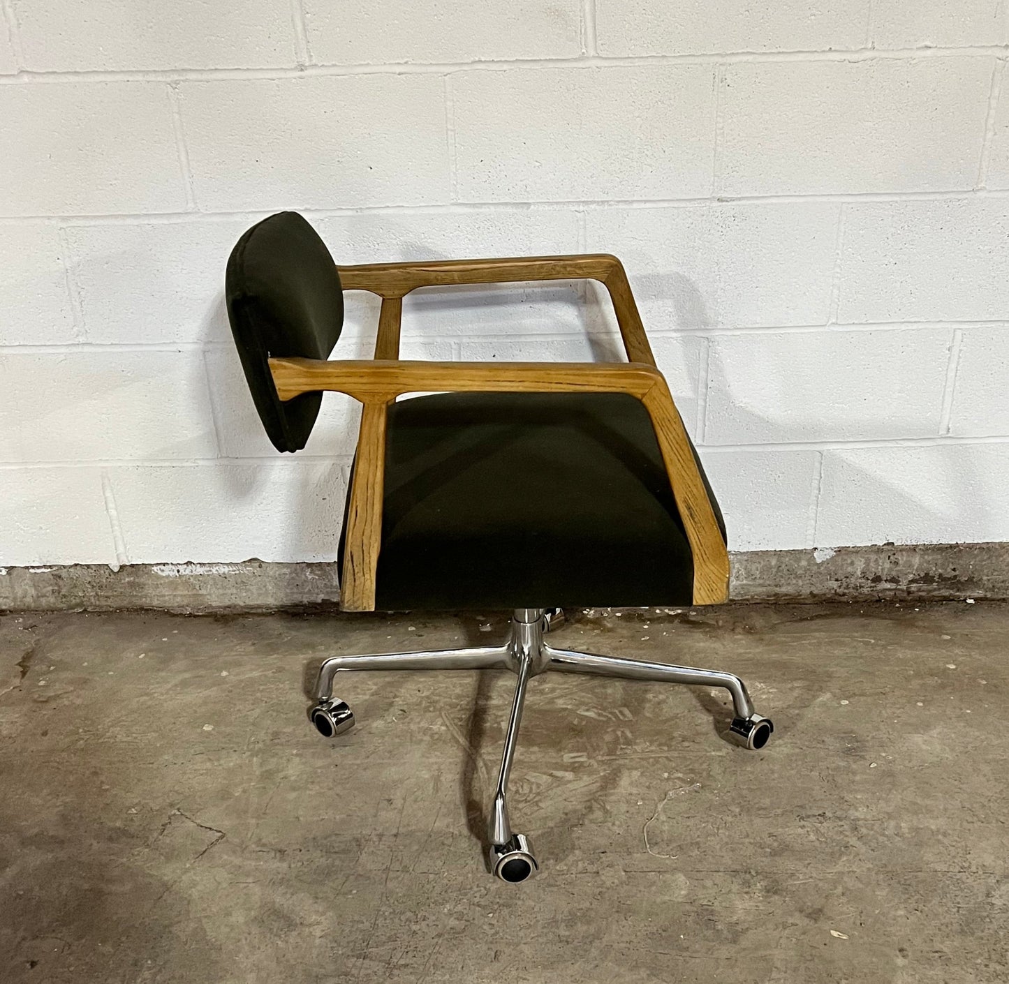 Four Hands Tyler Desk Chair - Velvet Loden HOP104-416