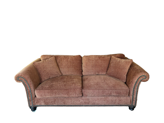 Castellano 2 Cushion Down Sofa in Custom Fabric (2 avail) PD138-1
