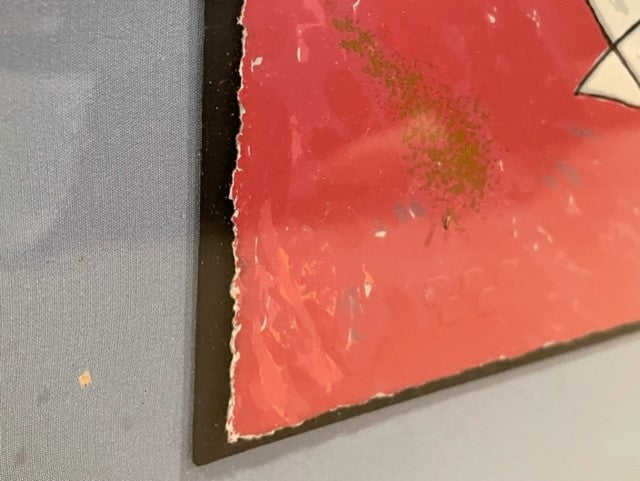 Jiang "Speed" Color Serigraph on Art Paper Hand Signed KS83-15