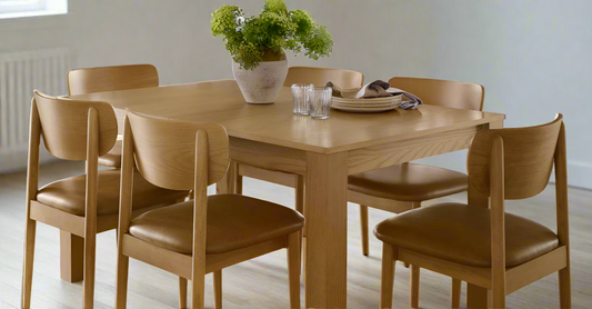 Burrow Harvest Extendable Parsons Style Dining Table (59' to 79') FFW-823