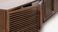 Burrow Opera Media Slatted Front Console Walnut (70") FFE-1107