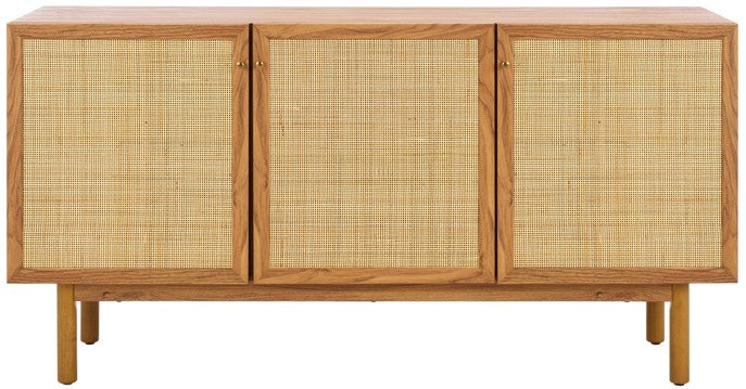 Safavieh Aino 3 Door Sideboard / Media Stand - Oak / Natural(2 Avail) FFE-1047