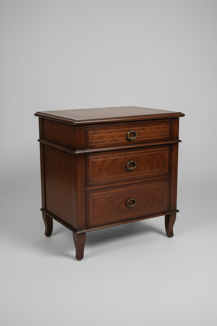 Theodore Alexander Brooksby 3 Drawer 20th Italian Nightstand EJ276-8