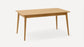 Burrow Serif Extendable Dining Table (59" to 79") in Oak FF258-318