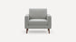 Burrow Crushed Gravel Grey Performance Chenille Nomad Chair FFE-1593