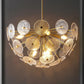 Safavieh Miri 24 inch Brass Metal Pendant Light with Shade FFW-1027