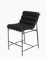 Denver Modern Vail Counter Stool Charcoal Boucle/Walnut FFE258-573