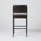 Benton Leather Sonoma Black Counter Stool by Four Hands FFW-1116