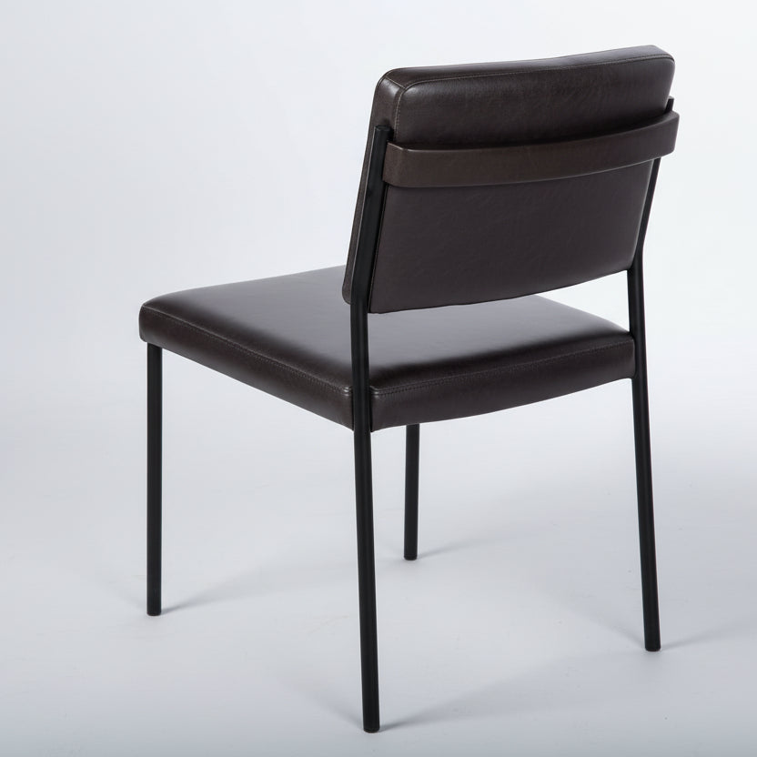 Benton Leather Sonoma Black Counter Stool by Four Hands FFW-1116