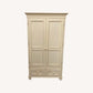 Ethan Allen White Beadboard Armoire/Wardrobe Cabinet DM195-1