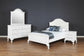 Picket House White Jenna Full Panel 4PC Bedroom Set FFE-1145