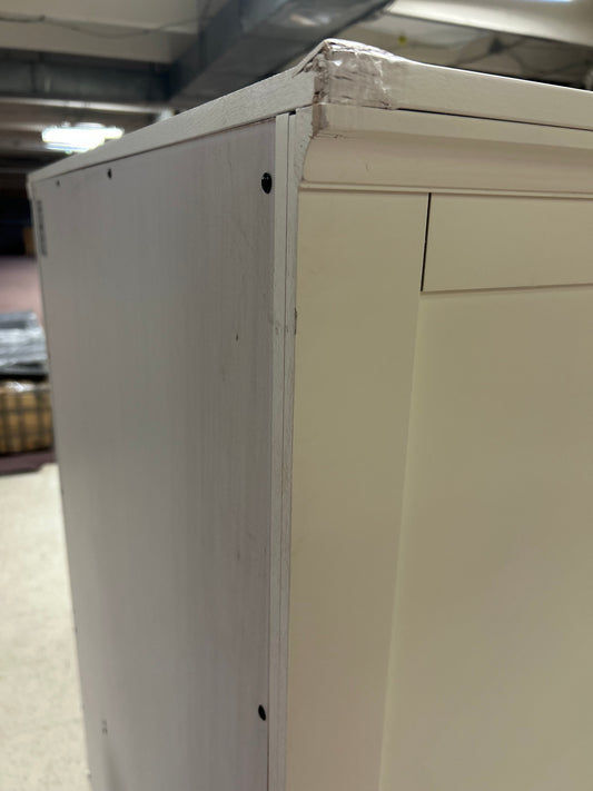 Vie + Rae Fraser 8 Drawer White Gentleman's Chest Dresser FFE-1177