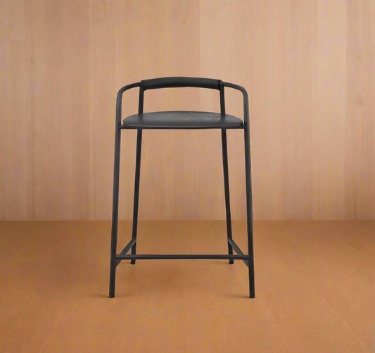 Sundays Slow Morning Counter Stool Black Metal FFW258-502
