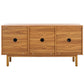 Safavieh Aino 3 Door Sideboard / Media Stand - Oak / Natural(2 Avail) FFE-1047
