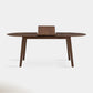 Hoft Home Werner Extendable Walnut Dining Table FFE-1075