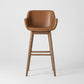 Four Hands Premium Grain Leather Hannah Swivel Counter Stool FFW-1121
