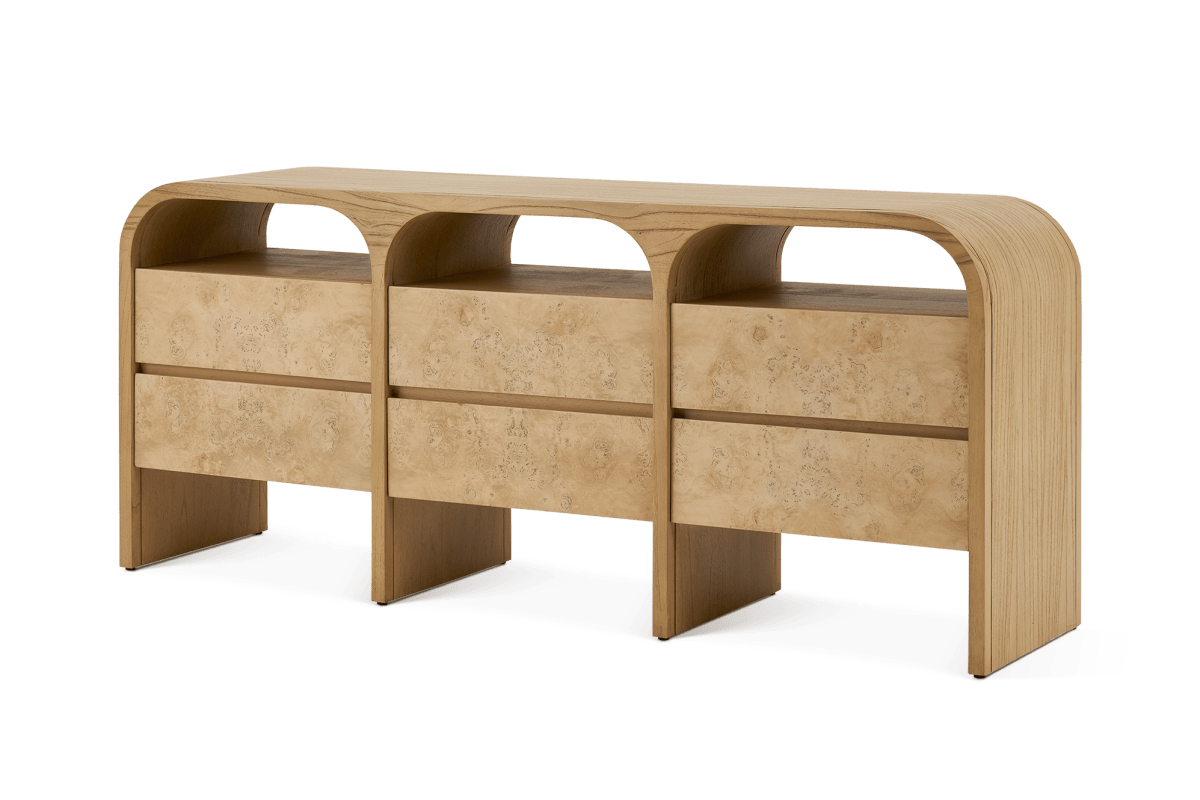 Castelry Crescent 6-Drawer Dresser FFE-1546