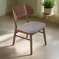 Set of 4 HOFT Emery Mid Century Oak Dining Chair Smoke & Walnut FFW258-394