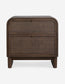 Pair (2) Lulu & Georgia Suzette Smoked Oak Nightstands FFE-815
