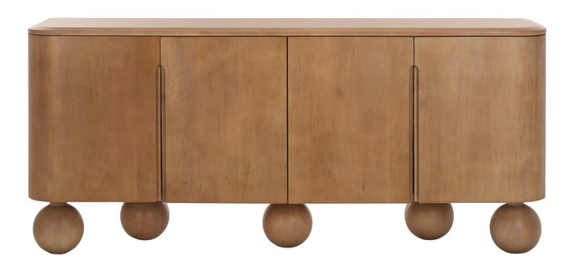 Safavieh Tuckerman 4 Door Wood Sideboard FFE-1570