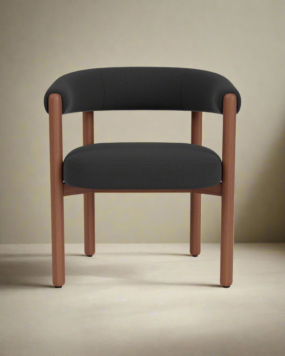 Denver Modern Round Legged Rio Dining Chair FFE258-271