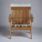 Summer Classics Croquet Natural Teak Outdoor Lounge Chair FFE-808