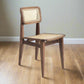 Gubi C-Chair Dining Chair American Walnut Oiled w French Cane FFE258-178