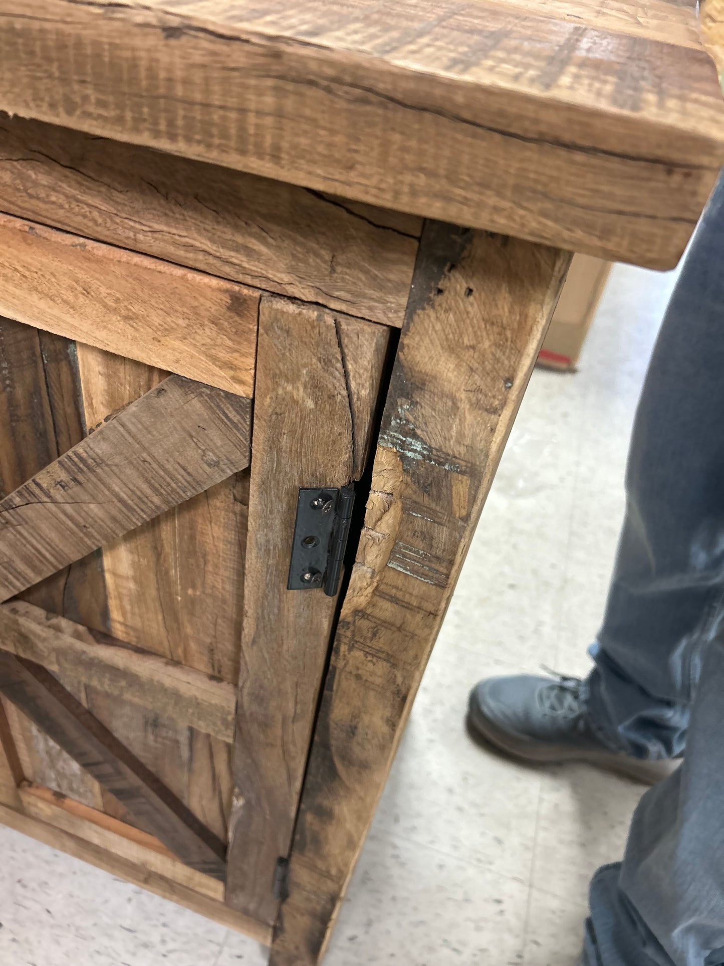 Whittaker 84" Wide Solid Wood Sideboard Buffet Cabinet FFE-1181