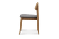 Pair Castlery Seb Dining Chair Dark Graphite Pad (4 Pair Avail) FFE-1037