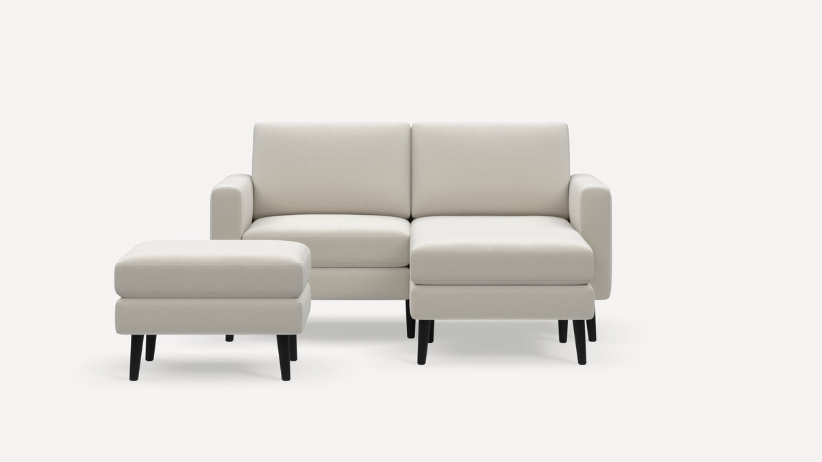 Burrow Nomad Loveseat with Chaise and Ottoman FFE-1592