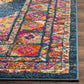 Arlo Home Woven Area Rug, MAD133C, Blue/Fuchsia, 6' X 9' FFE258-261