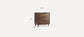 Burrow Walnut The Prospect 3-Drawer Dresser FFE-1380