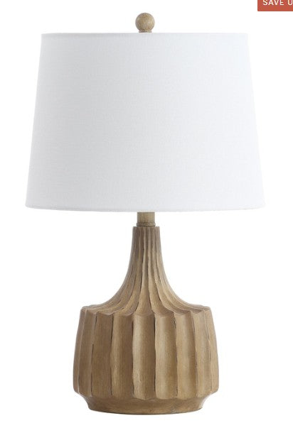 Safavieh Shiloh Table Lamp - White Wash (2 Avail) FFE-1056